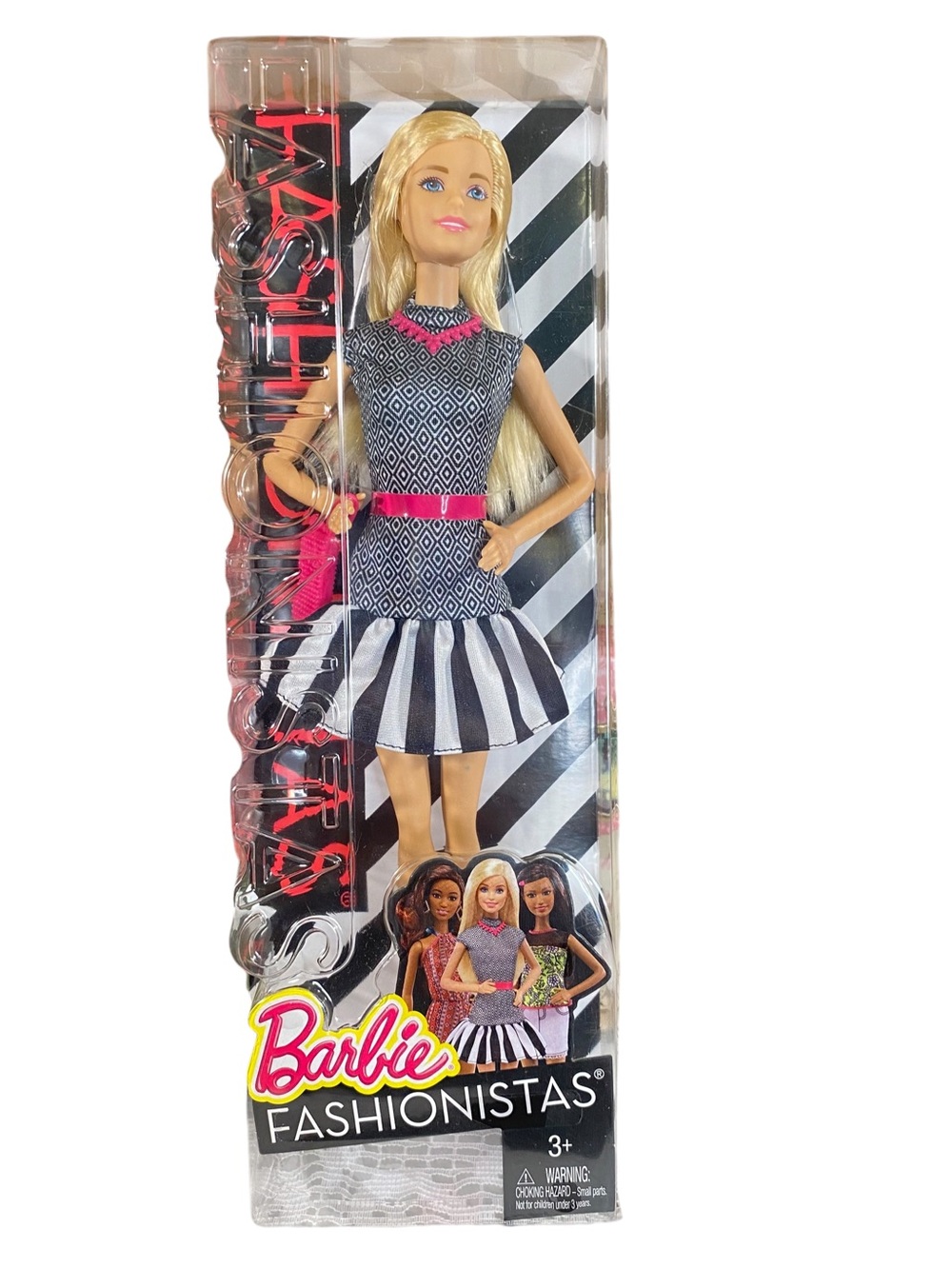 Mattel Barbie Fashionistas Model CLN59 2014 New Original Sealed Package Age 3+